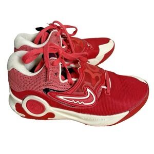 Nike KD Trey 5 X Mens 7.5 Pre-Owned Basketball Shoes Red DD9538-601 Renew Strap